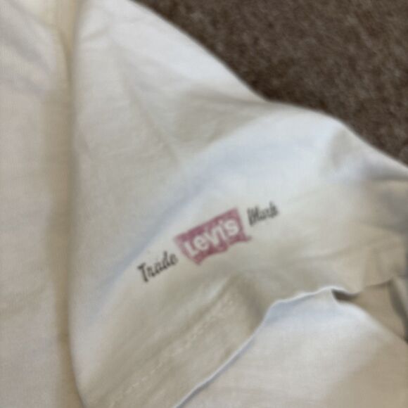 Vintage Levi’s 501 XX Made In USA Shirt Size XL 1990 Denim White - Picture 6 of 9